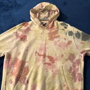 Nike Tie Dye Vintage Hoodie (Large)